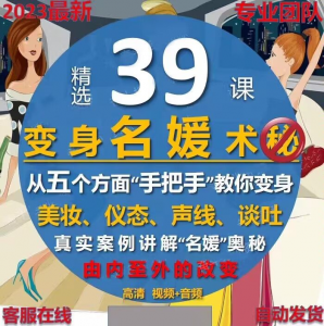 名媛打造读心术教程男性思维提高情商女性心理学思维逻辑心理课程