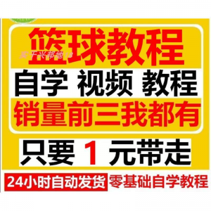 篮球视频教程大全教学训练教学课程基础打篮球技巧街球零基础入门